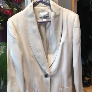 Silk blazer